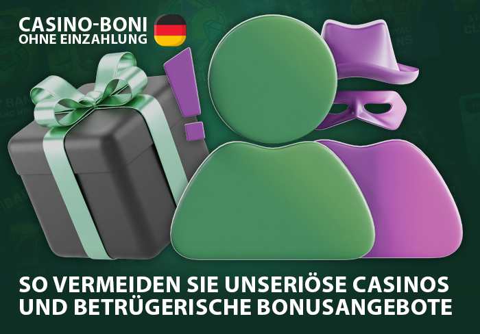 Wie man Betrügern in Online-Casinos begegnet