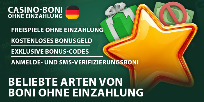Über die besten No-Deposit-Boni in deutschen Online-Casinos